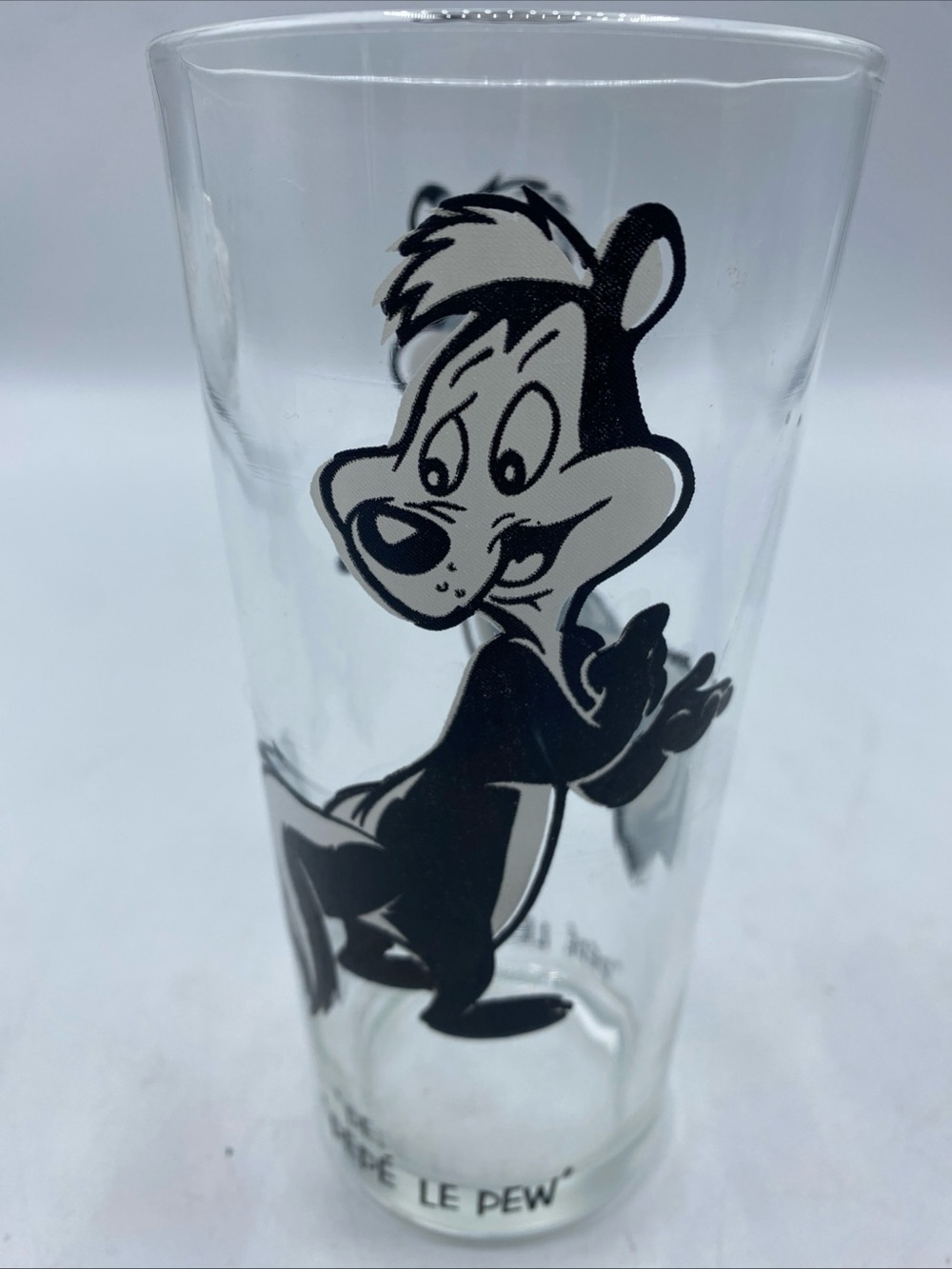 Vintage PEPE LE PEW 1973 Pepsi Collector Series Glass Looney Tunes Warner Bros - Picture 3 of 7